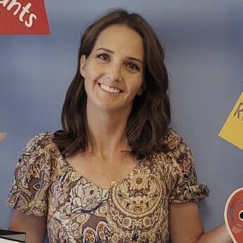 Teacher's first day of school.